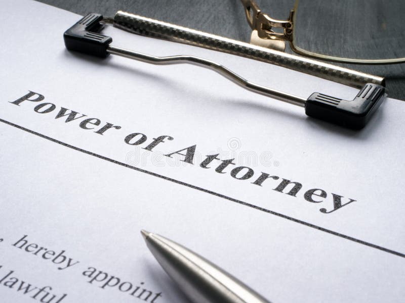 Single Power of Attorney